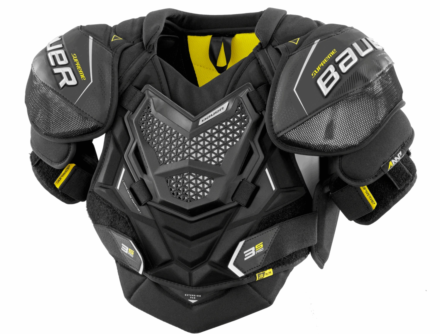 Bauer Supreme Ultrasonic Intermediate Shoulder Pads 3 Bauer Supreme Ultrasonic Intermediate Shoulder Pads