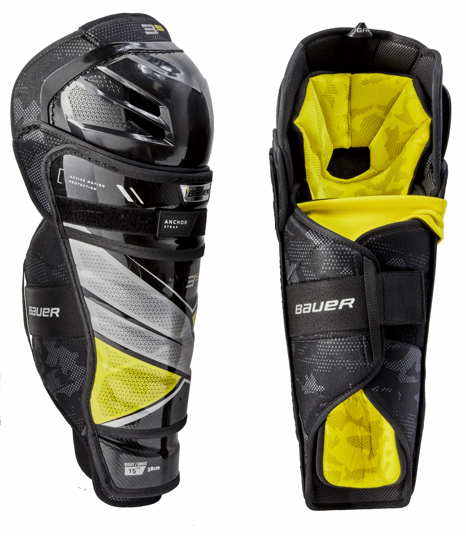 Bauer Supreme 3S Pro Intermediate Shin Guards 3 Bauer Supreme 3S Pro Intermediate Shin Guards