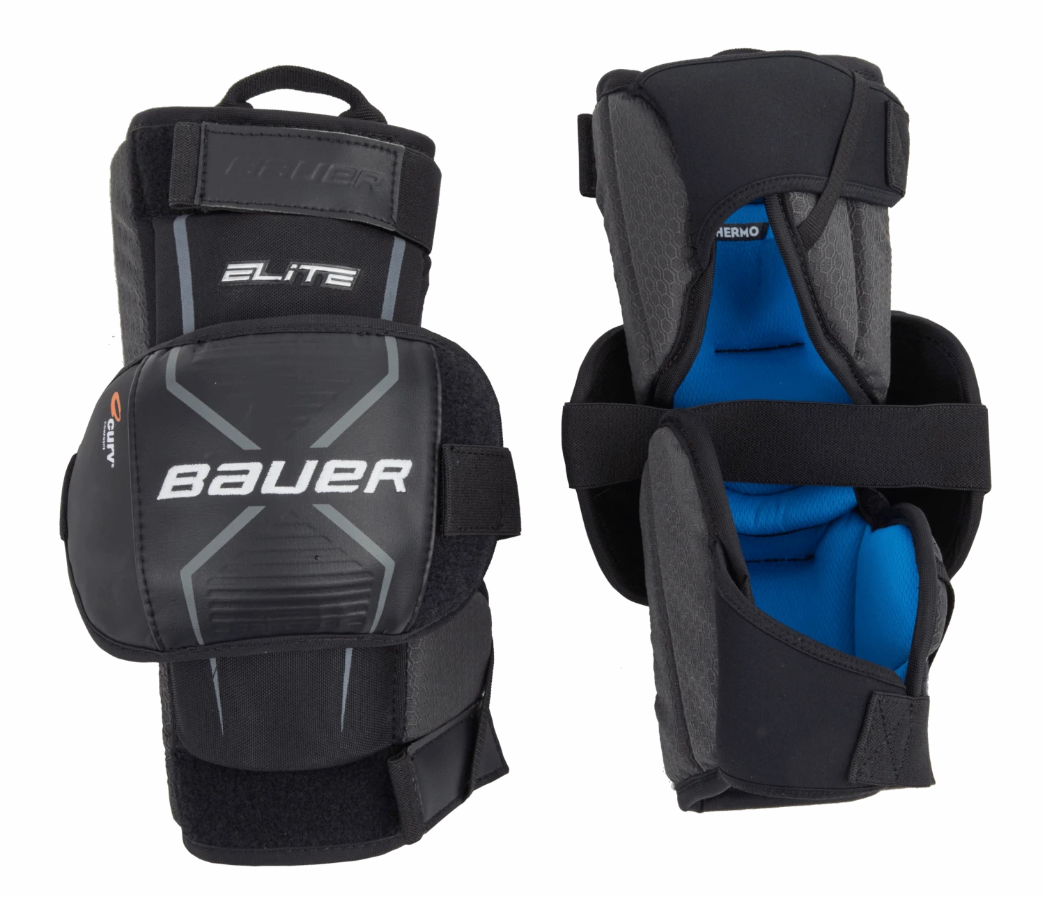 Bauer Elite Intermediate Goalie Knee Guards 3 Bauer Elite Intermediate Goalie Knee Guards