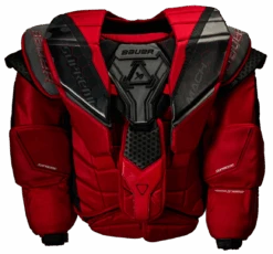 Bauer Supreme Mach Senior Goalie Chest Protector 7 Bauer Supreme Mach Senior Goalie Chest Protector -Pro Hockey Gear 1059815 Red Front 1087