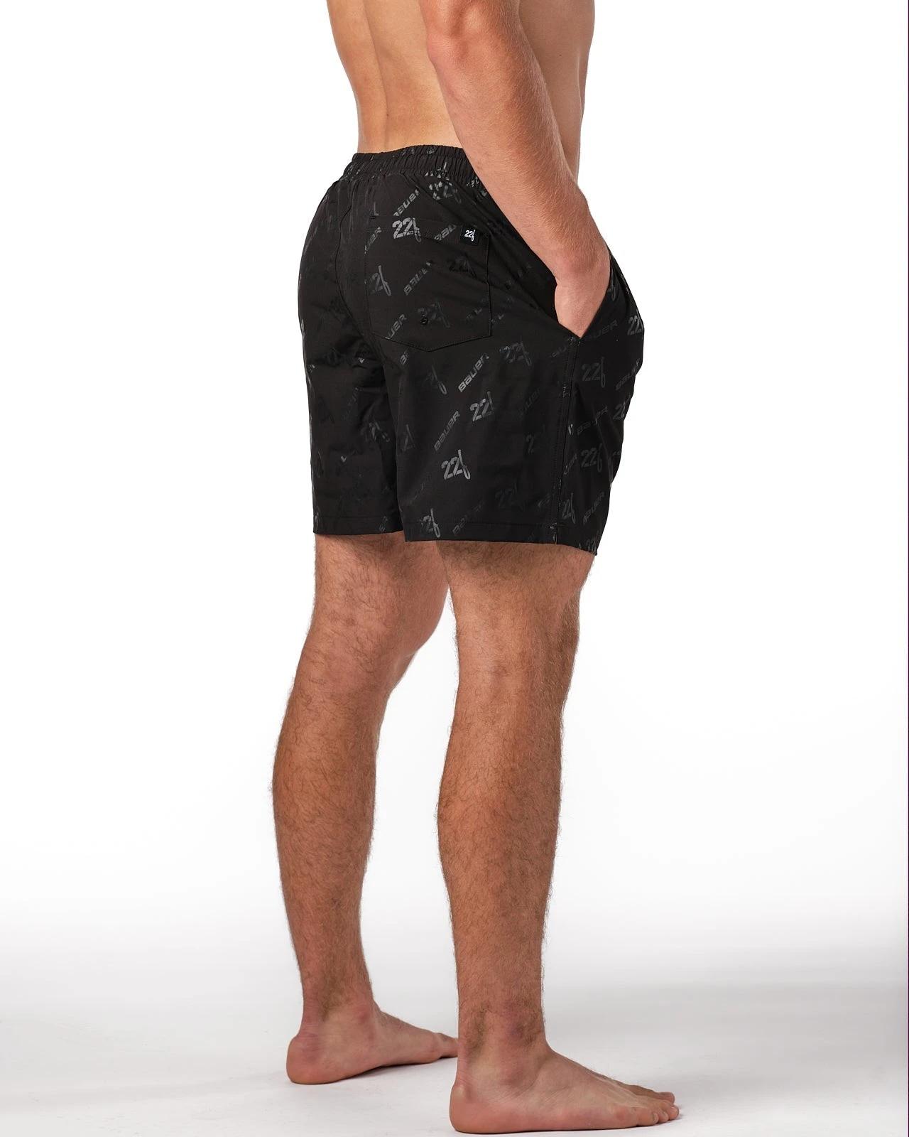 Bauer X 22fresh Monogram Swim Short Youth 4 Bauer X 22fresh Monogram Swim Short Youth - Image 2