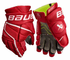 Bauer Vapor 3X Pro Junior Hockey Gloves 11 Bauer Vapor 3X Pro Junior Hockey Gloves -Pro Hockey Gear 3XPRO JR PALM RED1