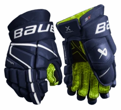 Bauer Vapor 3X Junior Hockey Gloves 15 Bauer Vapor 3X Junior Hockey Gloves -Pro Hockey Gear 3X JR FRONT NAV1