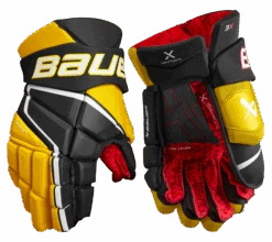 Bauer Vapor 3X Senior Hockey Gloves 18 Bauer Vapor 3X Senior Hockey Gloves -Pro Hockey Gear 3X SR FRONT BKG2