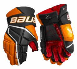 Bauer Vapor 3X Senior Hockey Gloves 19 Bauer Vapor 3X Senior Hockey Gloves -Pro Hockey Gear 3X SR FRONT BKO2