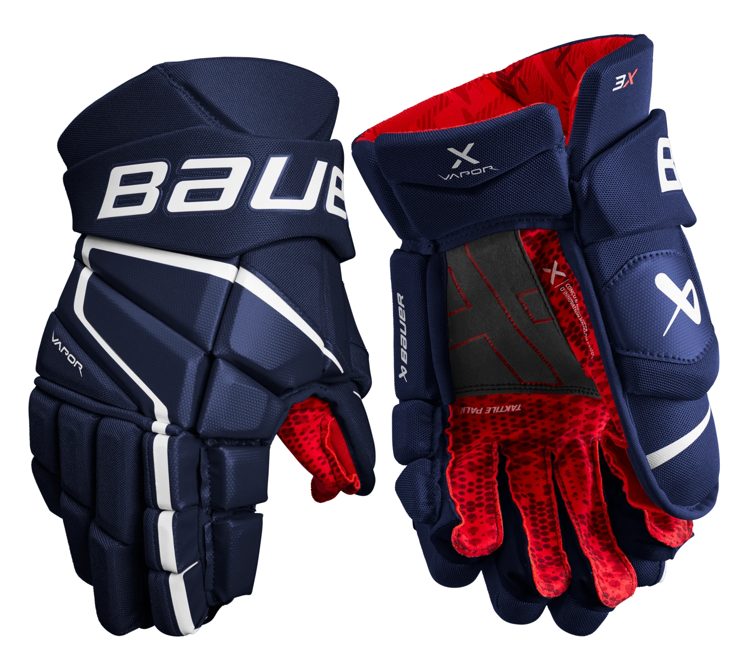 Bauer Vapor 3X Intermediate Hockey Gloves 9 Bauer Vapor 3X Intermediate Hockey Gloves - Image 7