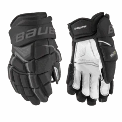 Bauer Supreme Ultrasonic Senior Hockey Gloves 10 Bauer Supreme Ultrasonic Senior Hockey Gloves -Pro Hockey Gear 629088 BLK 01