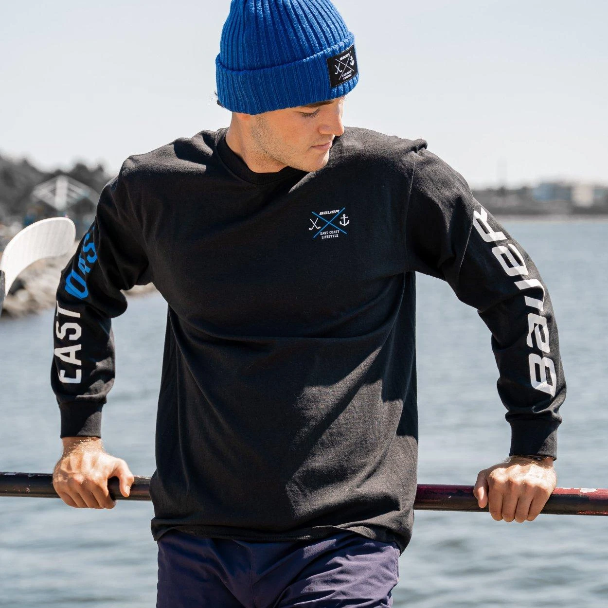 Bauer X East Coast Lifestyle Long Sleeve T-Shirt 5 Bauer X East Coast Lifestyle Long Sleeve T-Shirt - Image 3