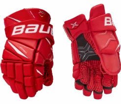 Bauer Vapor X2.9 Junior Hockey Gloves 13 Bauer Vapor X2.9 Junior Hockey Gloves -Pro Hockey Gear 660312 RED 01