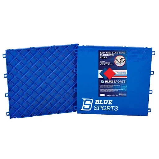 Blue Sports Training Tiles (Pack Of 10) 3 Blue Sports Training Tiles (Pack Of 10)