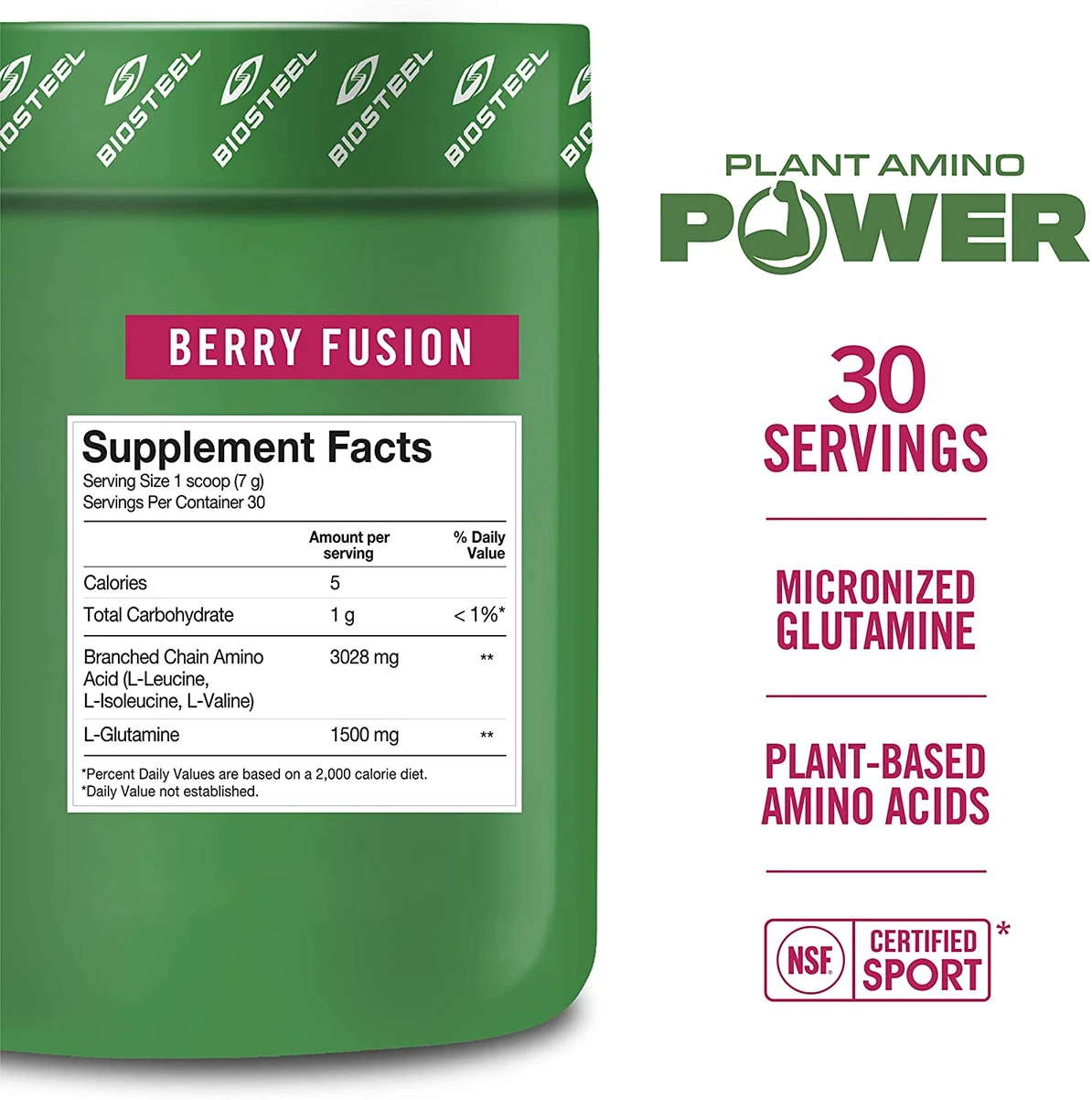 Biosteel Plant Amino Power (210g) 4 Biosteel Plant Amino Power (210g) - Image 2