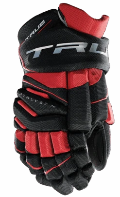 True Hockey True Catalyst 7X Senior Hockey Gloves 24 True Hockey True Catalyst 7X Senior Hockey Gloves -Pro Hockey Gear CT7xGlove Black Red