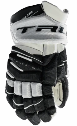 True Hockey True Catalyst 9X Junior Hockey Gloves 14 True Hockey True Catalyst 9X Junior Hockey Gloves -Pro Hockey Gear CT9xGlove Black White