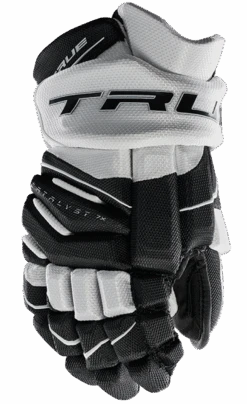 True Hockey True Catalyst 7X Junior Hockey Gloves 19 True Hockey True Catalyst 7X Junior Hockey Gloves -Pro Hockey Gear CT 7x Glove Black White 1