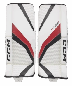 CCM YTFLEX 3 Youth Goalie Pads 8 CCM YTFLEX 3 Youth Goalie Pads -Pro Hockey Gear GPYFX3 WHTBKRD 01