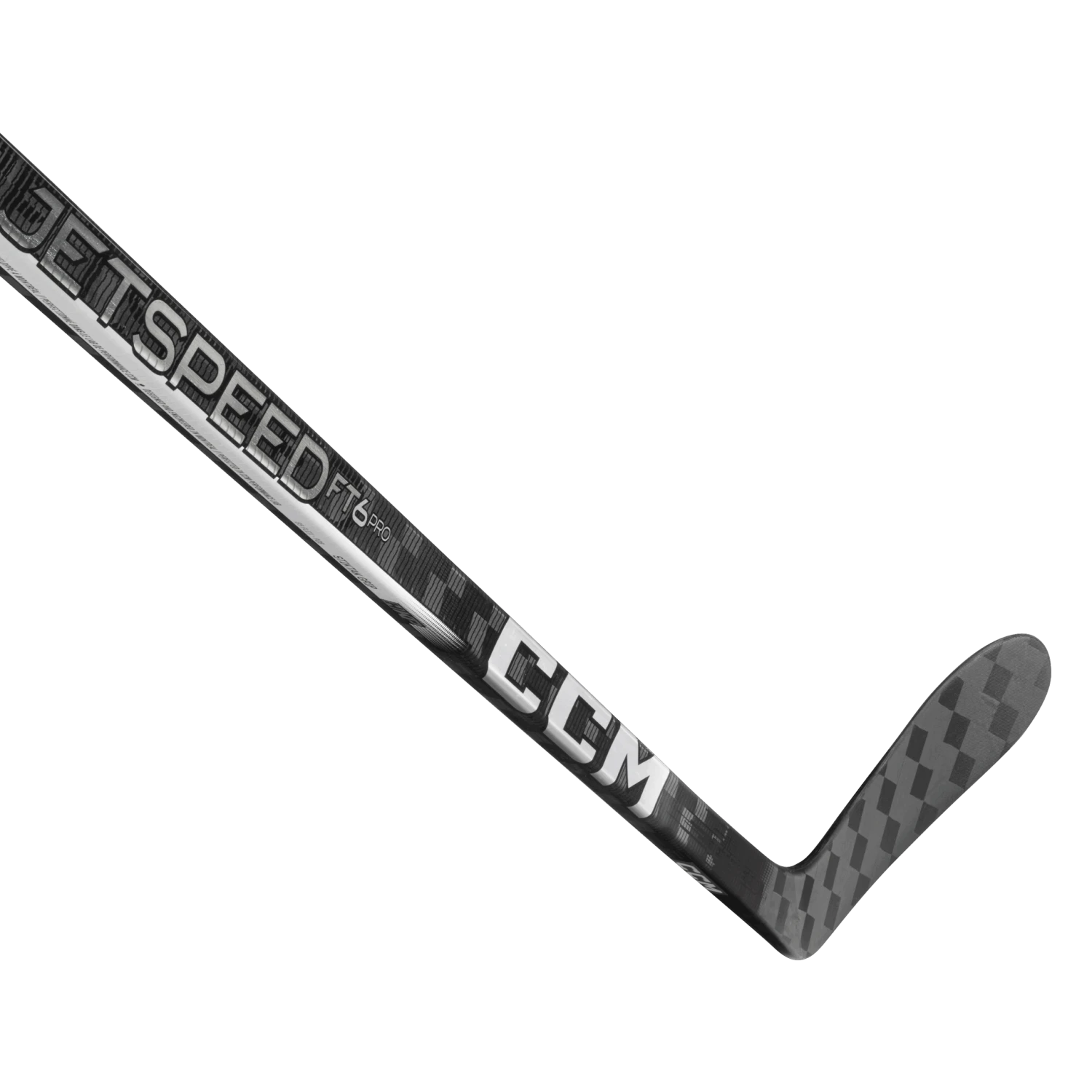CCM JetSpeed FT6 Pro Intermediate Hockey Stick (Chrome) 5 CCM JetSpeed FT6 Pro Intermediate Hockey Stick (Chrome) - Image 3