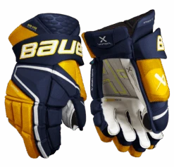 Bauer Vapor Hyperlite Senior Hockey Gloves 25 Bauer Vapor Hyperlite Senior Hockey Gloves -Pro Hockey Gear HYPERLITE SR FRONT NVG2