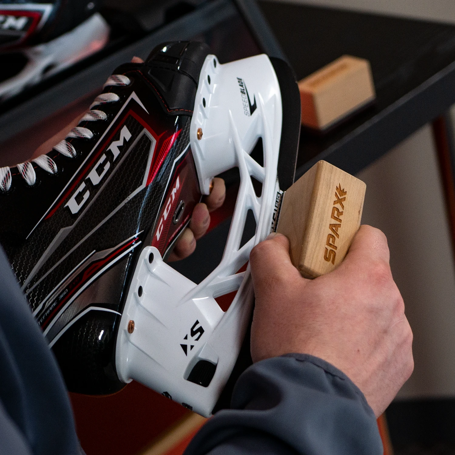 Sparx Hockey Deburring Block Set 7 Sparx Hockey Deburring Block Set - Image 5