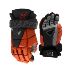 Knapper AK7 Ball Hockey Gloves -Pro Hockey Gear Knapper2019 Gants AK7 Orange 600x600 1