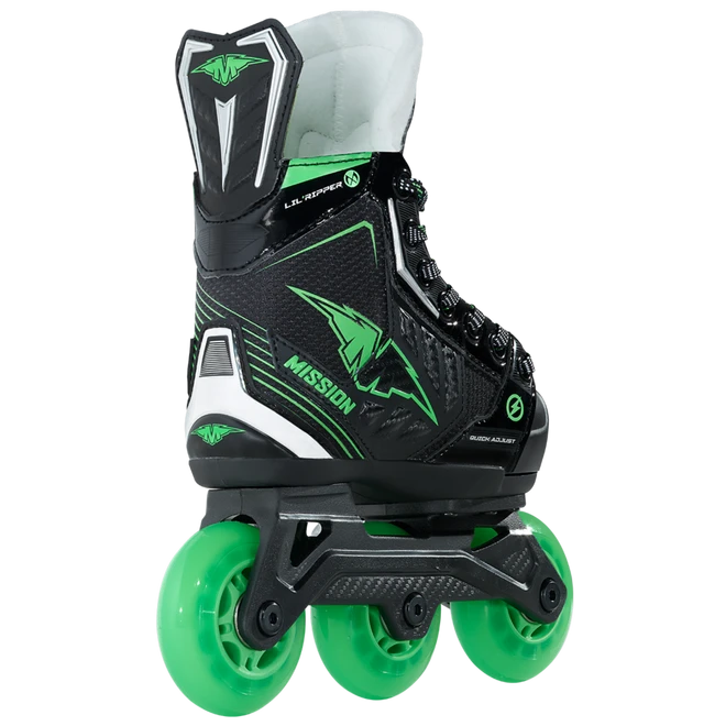 Bauer Mission Lil' Ripper Adjustable Youth Roller Skates 4 Bauer Mission Lil' Ripper Adjustable Youth Roller Skates - Image 2