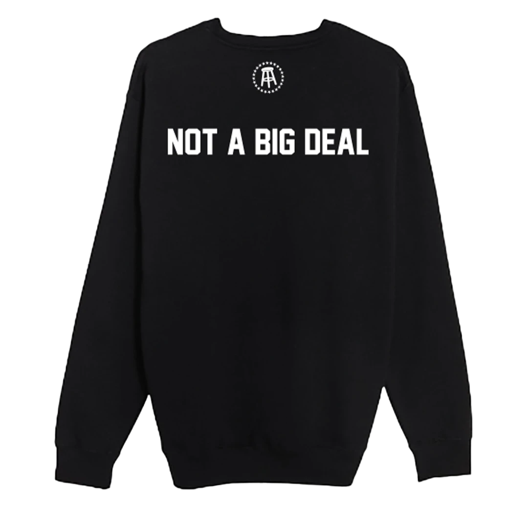 Spittin' Chiclets "Not A Big Deal" Helmet Crewneck 4 Spittin' Chiclets "Not A Big Deal" Helmet Crewneck - Image 2