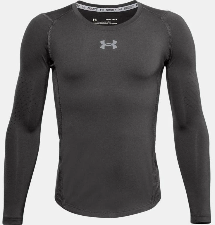 Under Armour Boys' Fitted Grippy Long Sleeve 5 Under Armour Boys' Fitted Grippy Long Sleeve - Image 3