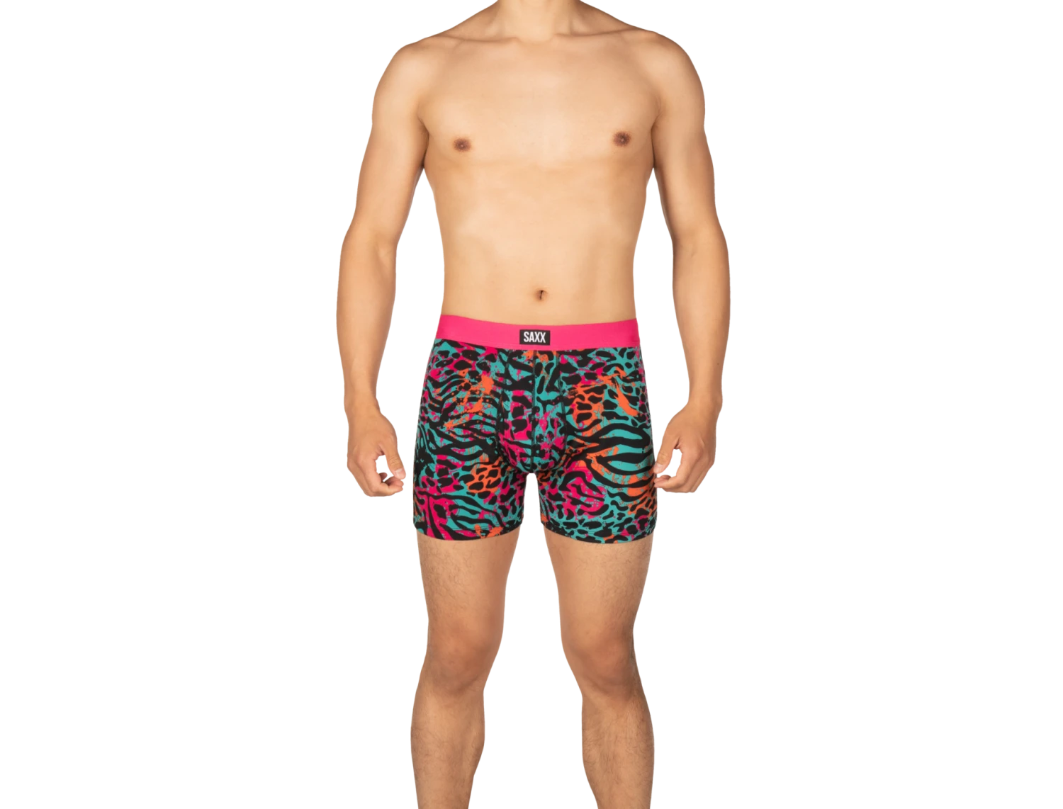 SAXX Daytripper Boxer Brief Black Cheetah Party 5 SAXX Daytripper Boxer Brief Black Cheetah Party - Image 3