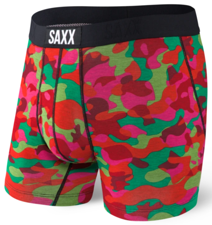 SAXX Ultra Boxer Fly Red Cookie Cutter Camo 3 SAXX Ultra Boxer Fly Red Cookie Cutter Camo