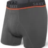 SAXX Kinetic HD Boxer Brief Graphite 1 SAXX Kinetic HD Boxer Brief Graphite -Pro Hockey Gear SXBB32 GRA