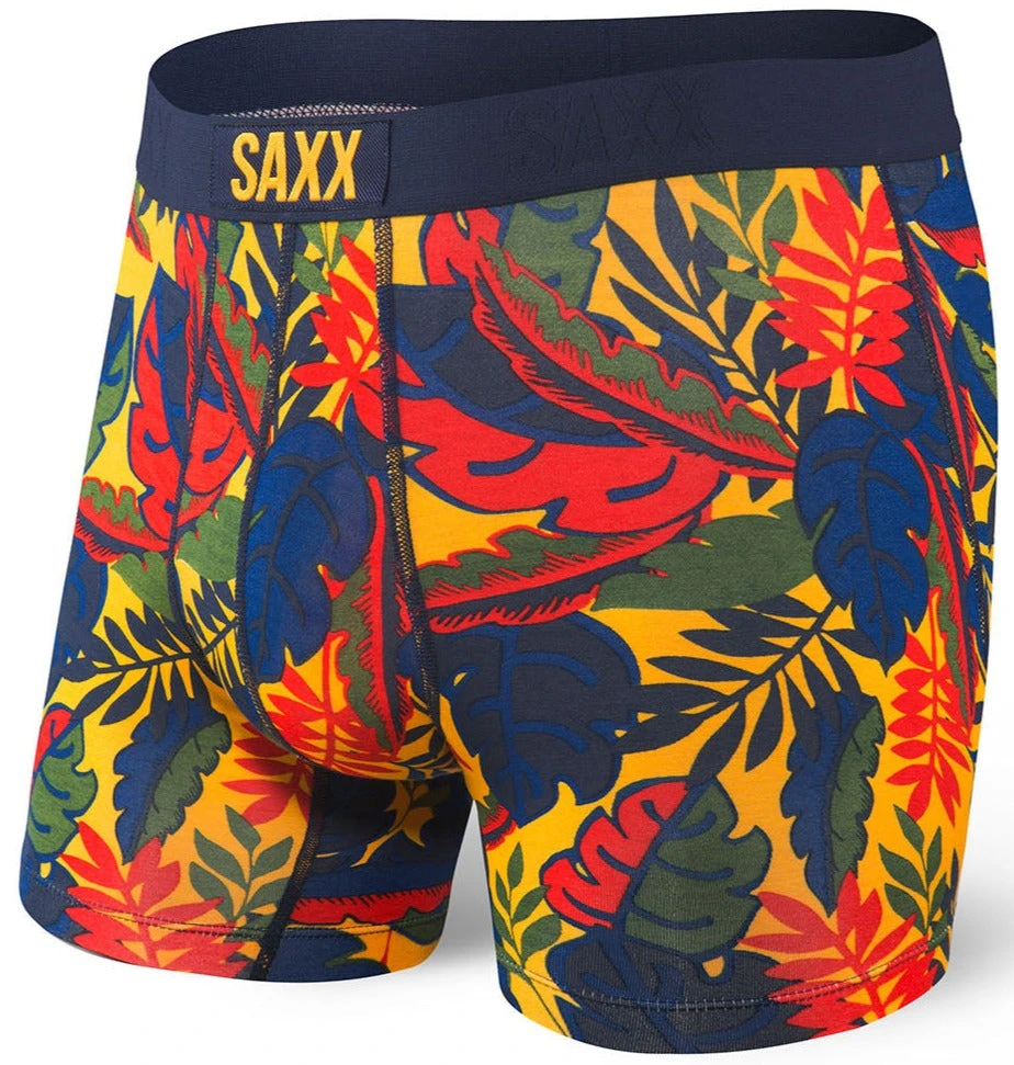 SAXX Vibe Boxer Brief Yellow Jungle 3 SAXX Vibe Boxer Brief Yellow Jungle
