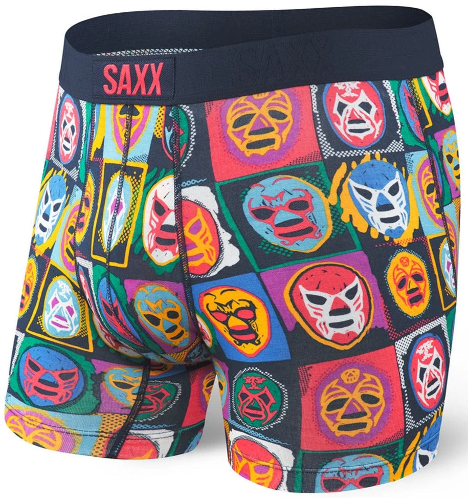 SAXX Vibe Boxer Brief Navy Lucha Libre 3 SAXX Vibe Boxer Brief Navy Lucha Libre