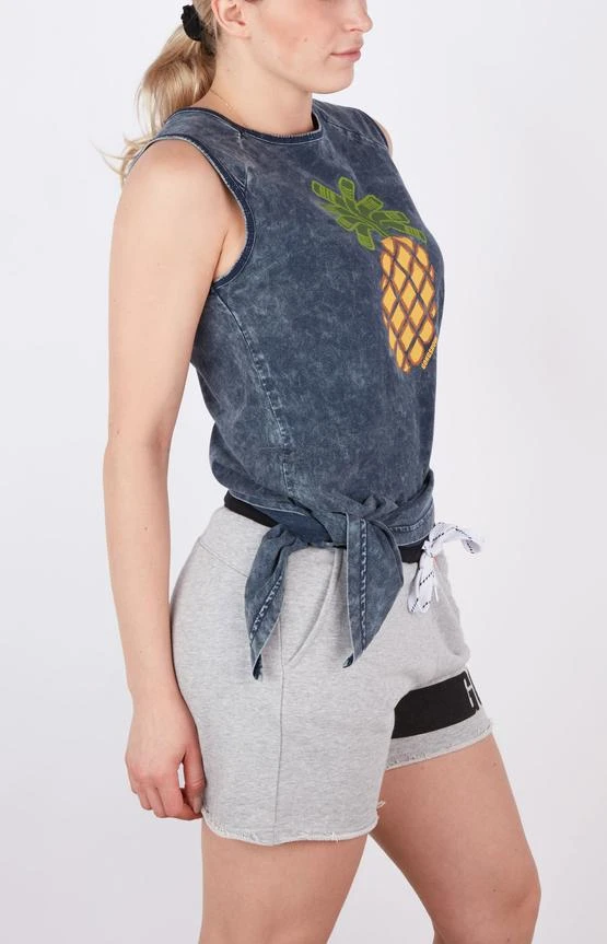 Gongshow My Tie Game Side Tie Tank Women 5 Gongshow My Tie Game Side Tie Tank Women - Image 3