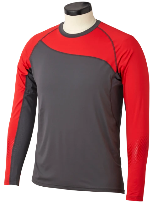 Bauer S19 Pro Long-Sleeve Baselayer Mens Top (Red) 3 Bauer S19 Pro Long-Sleeve Baselayer Mens Top (Red)