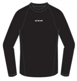 CCM Long-Sleeve Loose Fit Top For Men -Pro Hockey Gear ccm athletic loose fit long sleeve top black 1