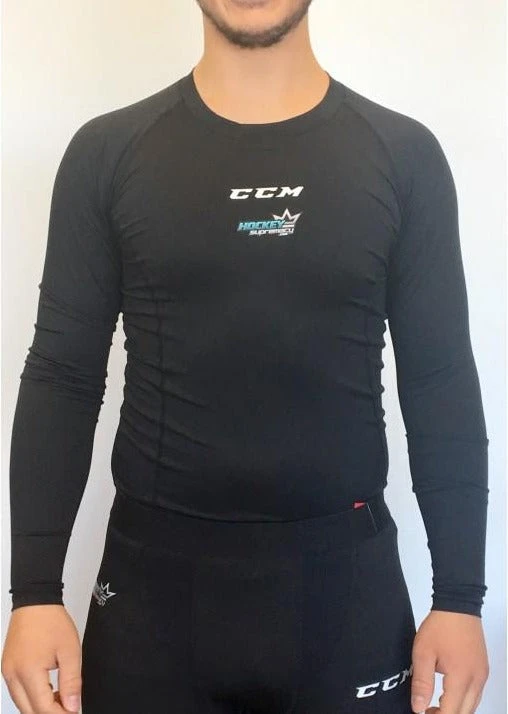 CCM Long-Sleeve Performance Compression Top Mens (HockeySupremacy.com) 3 CCM Long-Sleeve Performance Compression Top Mens (HockeySupremacy.com)