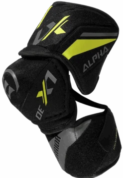 Warrior Alpha LX 30 Junior Elbow Pads -Pro Hockey Gear lx30epsr1bk war 01 i