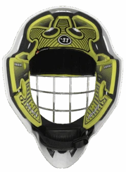 Warrior RF1 Junior Goalie Mask 13 Warrior RF1 Junior Goalie Mask -Pro Hockey Gear rf1jm0wh war 09 i