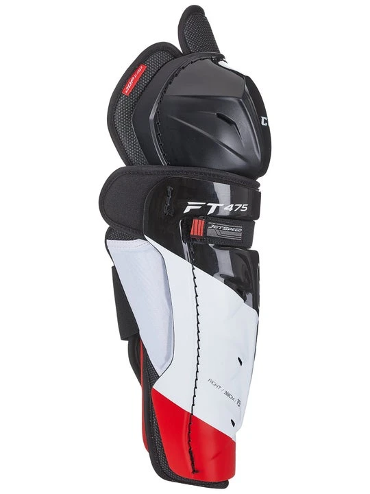 CCM JetSpeed FT475 Junior Shin Guards 4 CCM JetSpeed FT475 Junior Shin Guards - Image 2