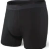 SAXX Platinum Boxer Brief Fly Blackout 1 SAXX Platinum Boxer Brief Fly Blackout -Pro Hockey Gear saxx platinum boxer brief fly blackout
