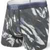 SAXX Quest Boxer Brief Fly Navy Mountain Camo