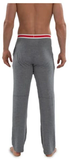 SAXX Sleepwalker Pant With BallPark Pouch 5 SAXX Sleepwalker Pant With BallPark Pouch -Pro Hockey Gear saxx sleepwalker pant grey sock monkey back