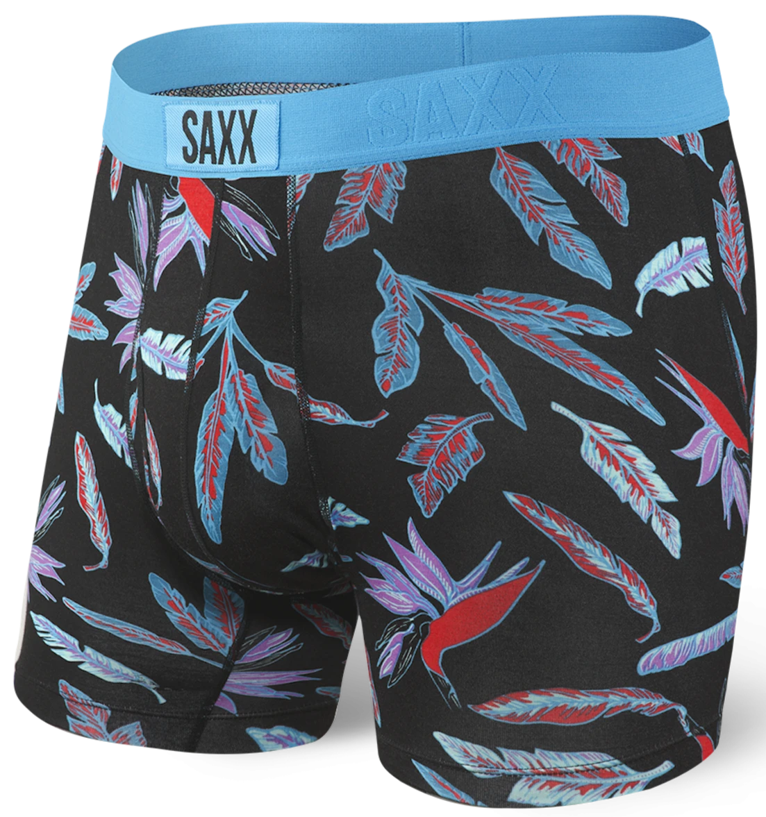 SAXX Ultra Boxer Fly Black Birds Of Paradise 3 SAXX Ultra Boxer Fly Black Birds Of Paradise