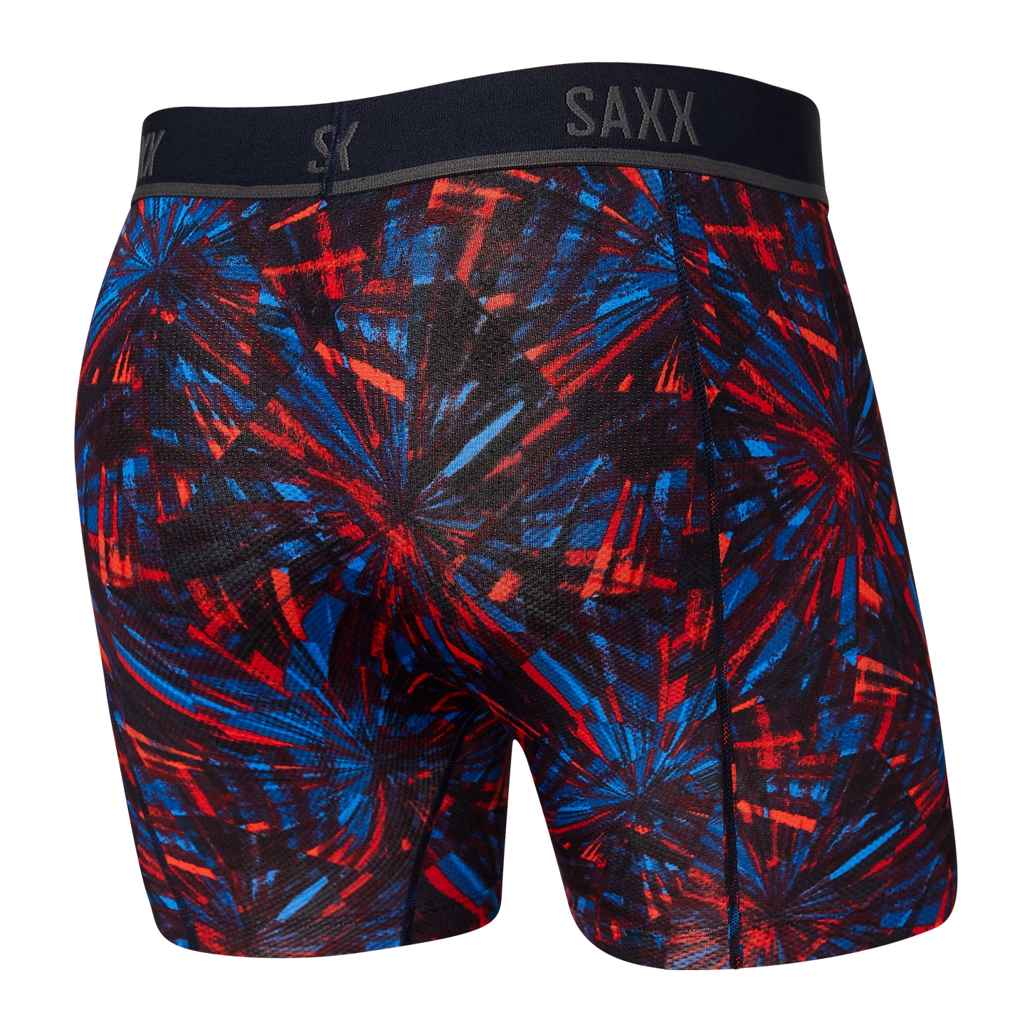 SAXX Kinetic HD Boxer Brief Fireworks Multi 4 SAXX Kinetic HD Boxer Brief Fireworks Multi - Image 2