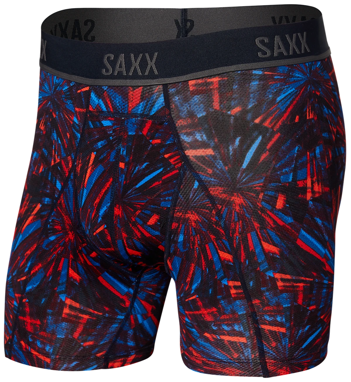 SAXX Kinetic HD Boxer Brief Fireworks Multi 3 SAXX Kinetic HD Boxer Brief Fireworks Multi