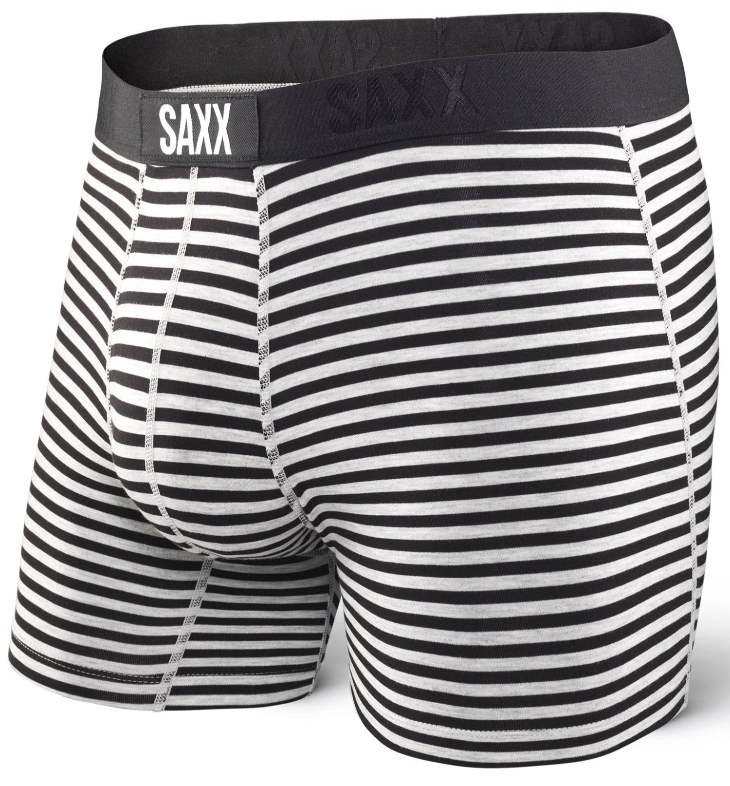 SAXX Vibe Boxer Modern Fit Black Hiker Stripe 3 SAXX Vibe Boxer Modern Fit Black Hiker Stripe