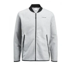 True Hockey X Jack & Jones Rub Sweat Zip Baseball 7 True Hockey X Jack & Jones Rub Sweat Zip Baseball -Pro Hockey Gear true rub sweat zip baseball grey