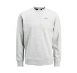 True Hockey X Jack & Jones Twist Sweat Crew Neck 9 True Hockey X Jack & Jones Twist Sweat Crew Neck -Pro Hockey Gear true hockey apparel twist sweat crew neck grey 2