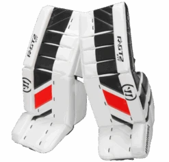 Warrior Ritual GT2 Intermediate Goalie Pads (w/ Knee Pads) 18 Warrior Ritual GT2 Intermediate Goalie Pads (w/ Knee Pads) -Pro Hockey Gear warrior ritual gt2 intermediate goalie pads black white red