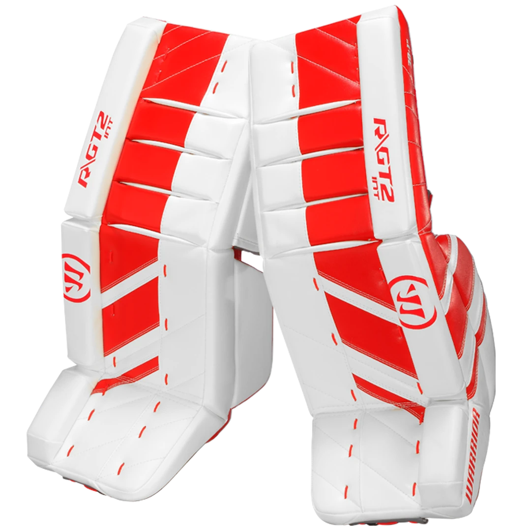 Warrior Ritual GT2 Intermediate Goalie Pads (w/ Knee Pads) 3 Warrior Ritual GT2 Intermediate Goalie Pads (w/ Knee Pads)
