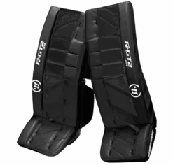 Warrior Ritual GT2 Junior Goalie Pads (w/ Knee Pads) -Pro Hockey Gear warrior ritual gt2 junior goalie pads black
